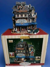 LEMAX VILLAGE COLLECTION SUTTONS FOLK ART AND CRAFTS VINTAGE Original Box
