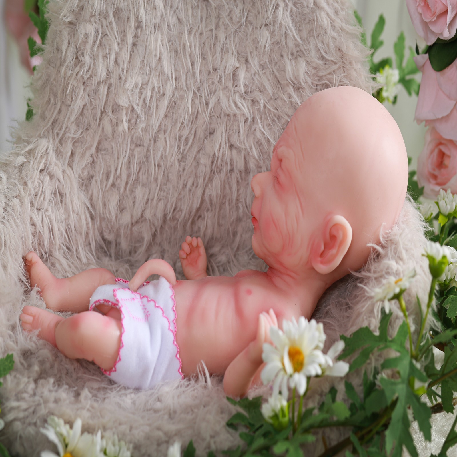 15.5" Reborn Baby Doll Soft Body Realistic Boy Newborn with Clothes & Bottle Toy