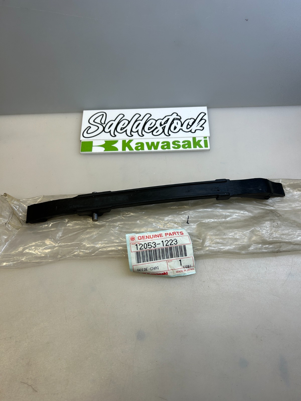 Guide avant chaîne de distribution Kawasaki KLR 650 pour supprimer le bruit moteur