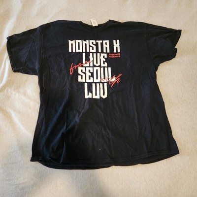 NEW Monsta X Live From Seoul With Luv T SHIRT - Size 2XL