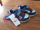 Marvel Spider-Man Light Up Toddler Boys Shoes Size 7. New With Tags