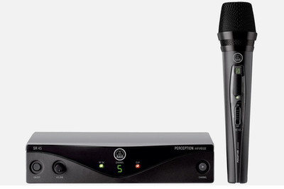 AKG Perception Wireless 45 Vocal Handheld UHF Wireless Microphone Mic System