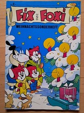 Fix + Foxi Sonderheft Weihnachten von 1971 mit Grußkarten + Würfelspiel - Z1-2
