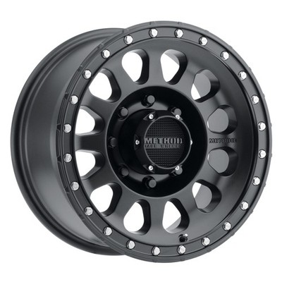 Method For MR315 17x8.5 Black Wheel With 8x6.5 Bolt Pattern And 0mm Offset