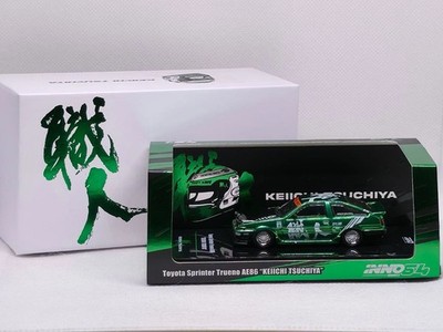 INNO64 1:64 CHASE!!! Keiichi Tsuchiya Toyota Sprinter Trueno AE86 (unsealed)