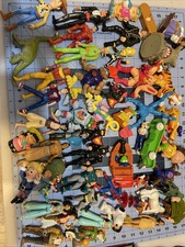 Vintage 90’s  Toy Action Figure Lot TMNT Disney Batman Snoopy Ghost Busters Read