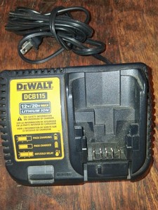 DEWALT 12V/20V MAX LITHIUM-ION 4AMP BATTERY CHARGER DCB115  Charger Only