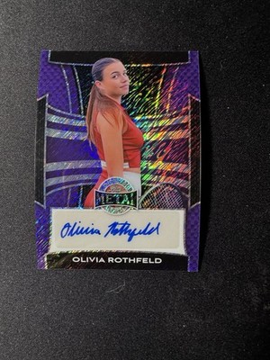 2025 Leaf Metal Women of Sport OLIVIA ROTHFELD Auto Autograph 1/1 ...