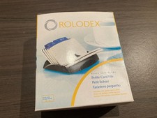 Rolodex Petite Card File 67060 Black