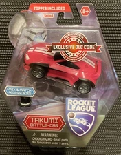 Rocket League Takumi Battle Car Series 1 w/ Topper New Retired Rare Non Mint Box