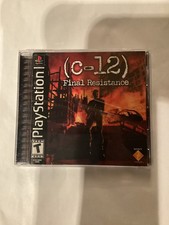 C-12: Final Resistance (Sony PlayStation 1, 2002) for sale online