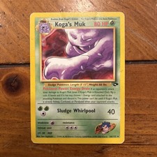 Pokémon Koga's Muk #26/132 Non-Holo Rare 2000 Unlimited Gym Challenge MP on eBay