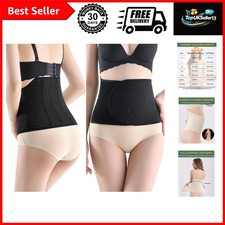 Abdominal Binder Post Surgery, Breathable Belly Band Postpartum Belly Wrap, C...