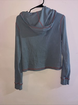 Heaven By Marc Jacobs XL Ribbed Waisted Zip Hooded Longsleeve 2023