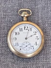 Antique 14k GF Waltham 17j Pocket Watch 12s Model 1894 Grade 225 Runs