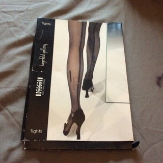 Wolford lagerfeld gallery tights size medium
