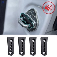 4pcs Car Door Lock Noise Reducers Car Door Lock Soundproofing Pad for Vehicles