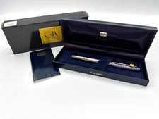 Caran d’Ache Madison Rollerball Stift – versilbert, Vintage, mit Olympia-Emblem