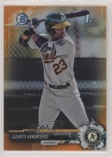 2017 Bowman Chrome Prospects Orange Refractor 16/25 Lazaro Armenteros 15fy