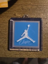 Nike Air Jordan Union Blue Hang Tag Keychain Jumpman Retro RARE