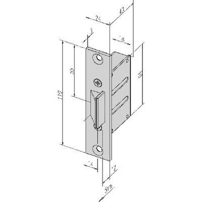 Fallenschloss 807-10 Vstb.ktg 24X110 ER