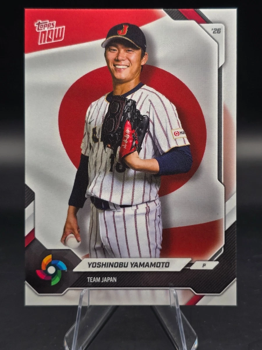 25+ Topps Now World Baseball Classic Team Japan 2026 Yoshinobu