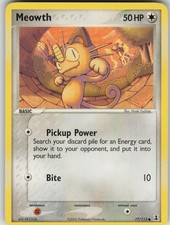 Pokemon TCG Meowth Common Delta Species 77/113 on eBay