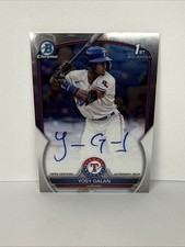 Yosy Galan Bowman Chrome 2023 Auto