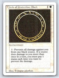 Circle of Protection: Black (Revised Edition) Magic: The Gathering