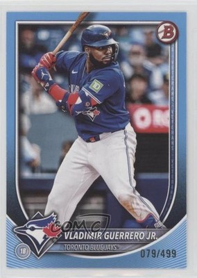 2025 Bowman Sky Blue 79/499 Vladimir Guerrero Jr #27 11o2