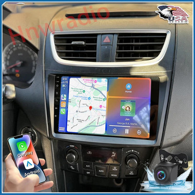 64GB Android 13 Car Stereo Radio GPS WIFI Navi CarPlay For Suzuki Swift 2010-16