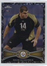 2012 Topps Chrome Military Refractor 455/499 David DeCastro #138 1k4s