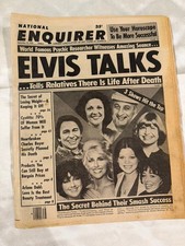 National Enquirer September 19 1978 Elvis Talks about life after death 