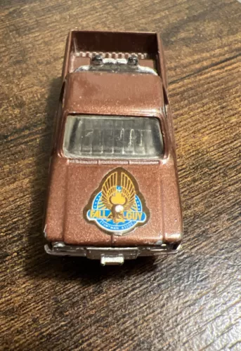 ERTL Colt Vintage Fall Guy GMC Pickup Truck Die-Cast Vehicle 1982 Toy Car Brown