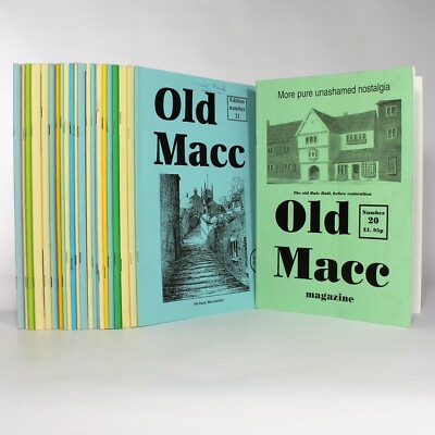 24 x Old Macc Magazine - Nostalgia & Memories of Macclesfield, Cheshire