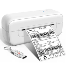 PM-246S 4×6 Thermal Shipping Barcode Label Printer for Mac, Chrome, Windows Lot