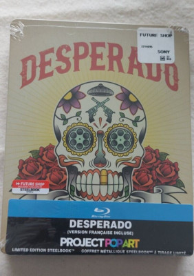 Desperado Blu Ray Project Pop Art Futureshop Steelbook New