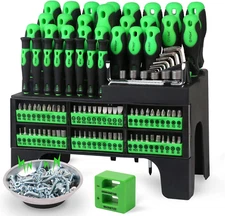 118 PCS Magnetic Screwdrivers Set With Plastic Ranking Tools Kit