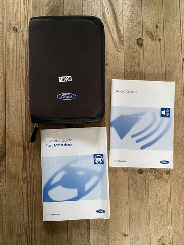 01-06 FORD MONDEO OWNERS HANDBOOK MANUAL AND WALLET Print 04 REF14898