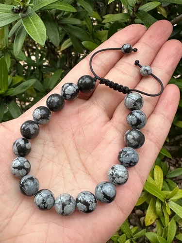 Grade A++ Edelstein Perlen verstellbar Armband 10 mm, echte Kristalle Armbänder - Bild 94 von 124