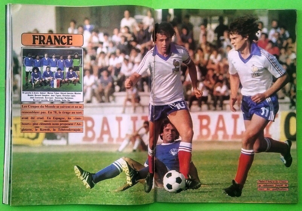 FOOTBALL ONZE HS n°12 GUIDE DU MONDIAL ESPAÑA 1982 - FR