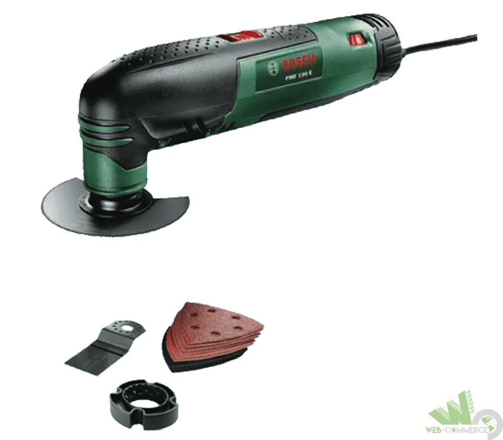 MULTIFUNZIONE LEVIGATRICE TAGLIO TRONCATURA BOSCH PMF190E 180 WATT HOBBY