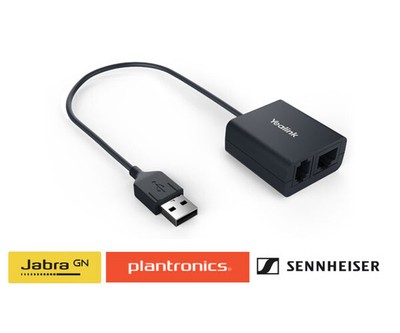 Yealink EHS40 Wireless Headset USB Adapter für T5 Serie Electronic Hook Switch