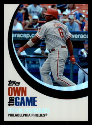 2007 Topps Own the Game #OTG1 Ryan Howard Philadelphia Phillies