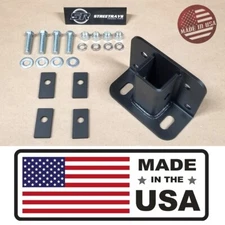 [SR] 3500Lb Step Bumper Mount Class II FOR 2" Hitch Receiver RV Trailer Truck