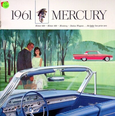 276953) Mercury Meteor Monterey - USA - Prospekt 1961