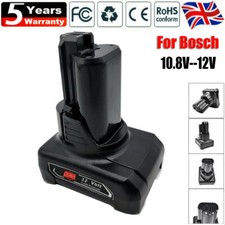 Batería Profesional 10.8V 12V 4Ah para Bosch 1600Z0002Y 1607A3506F BAT411 BAT420