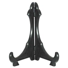Japanese Display Stand Plastic Plate Easel Holder 4.5" H Quality Made in Japan