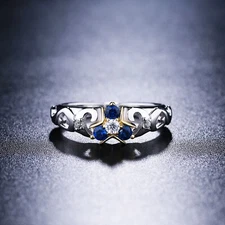 Zelda Zora's Sapphire 925 Silver Ring