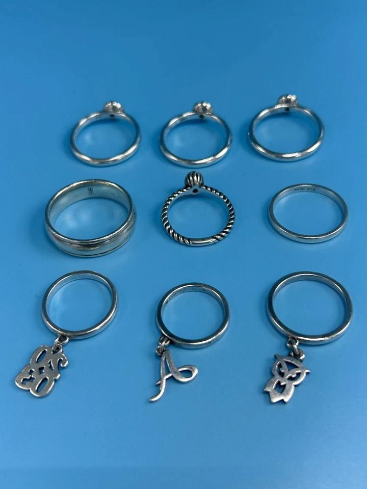 Anéis de prata esterlina James Avery - Imagem 3 de 4
